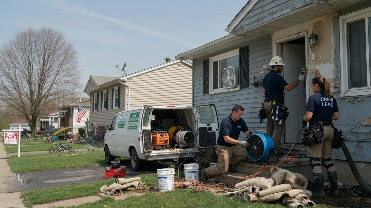 Flood Cleanup in Walker, IA near me